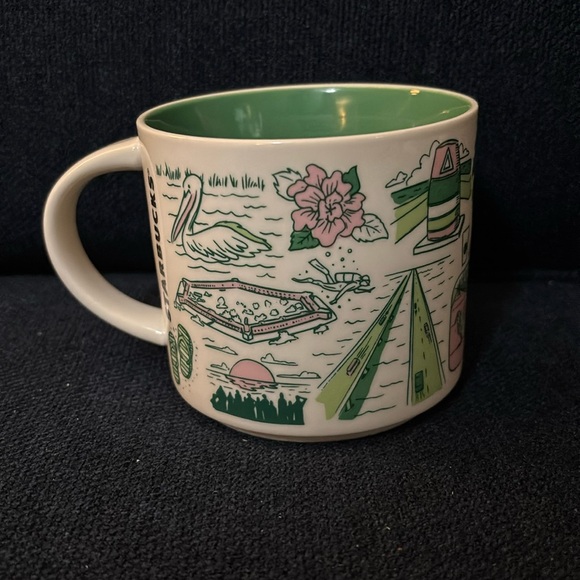 Starbucks The Florida Keys Been There Series Ceramic Coffee Mug 14oz - Picture 3 of 6